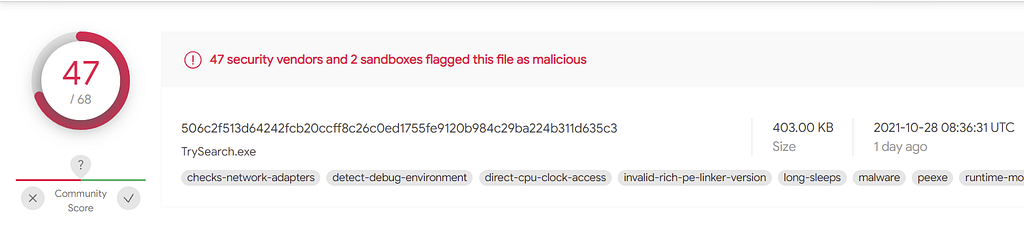 Windows PE Malware Analysis Part I